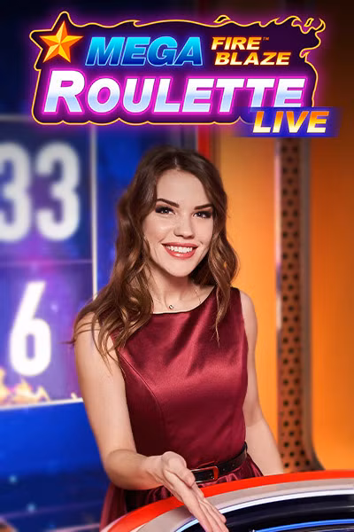 Mega Fire Blaze Roulette Live